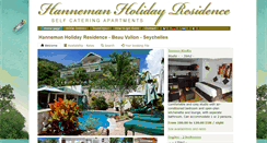 Desktop Screenshot of hanneman-seychelles.com